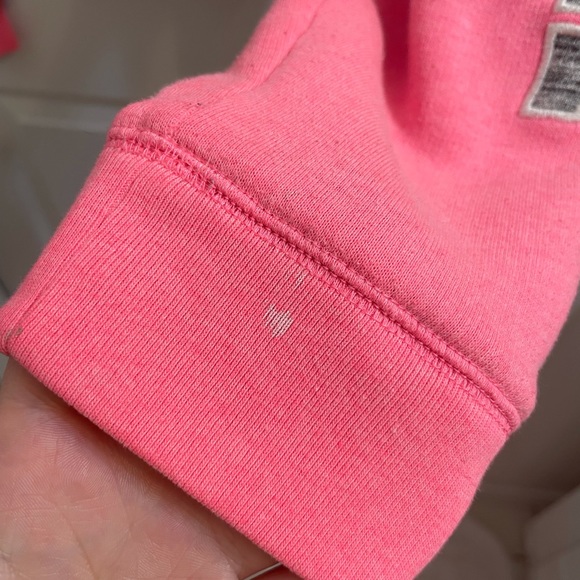 Pink quarter zip sweatshirt - Picture 2 of 8